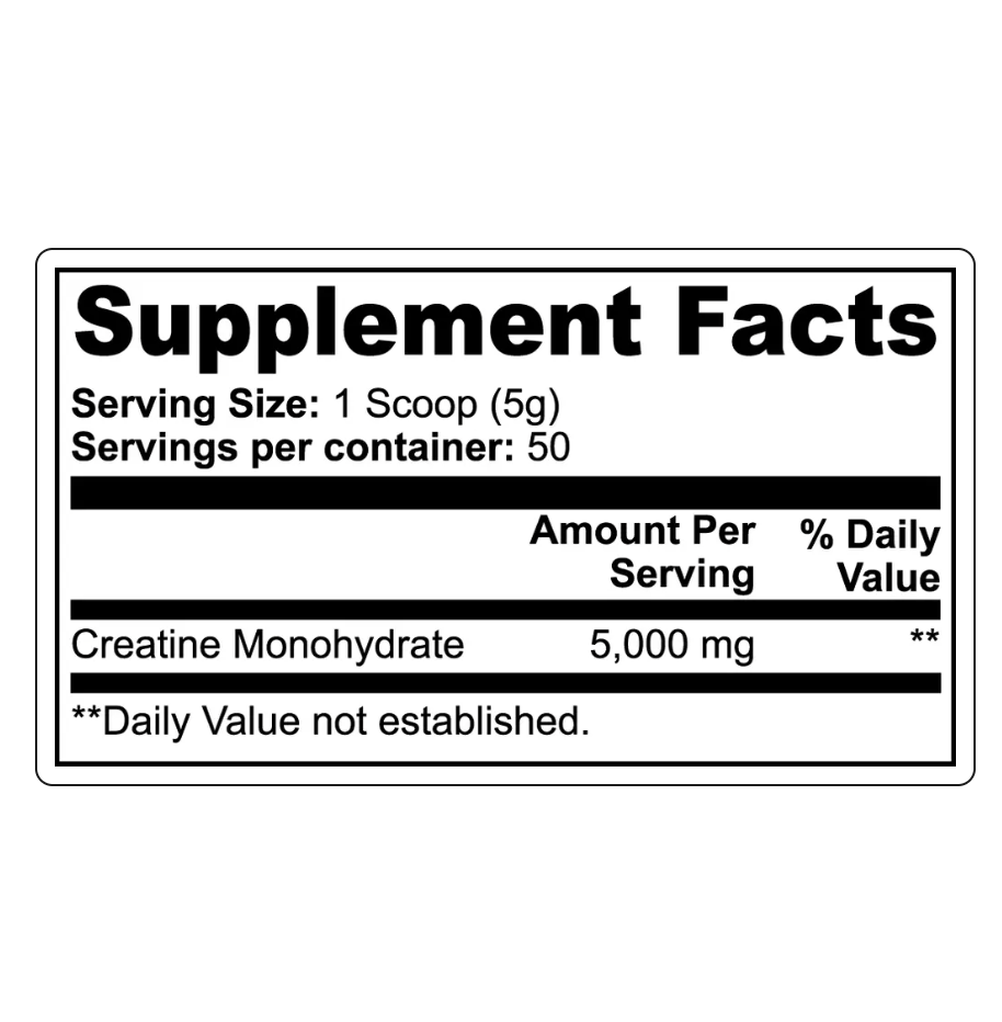 Creatine Monohydrate